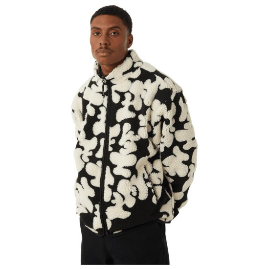 Huf Ανδρικό μπουφάν Abstract High Pile Jacquard